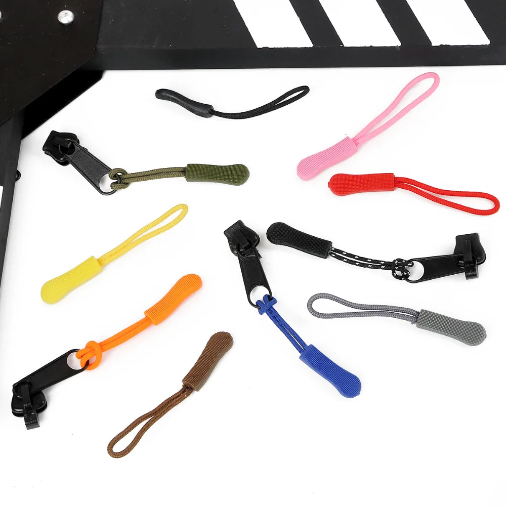 New Arrival 10pcs/pack 10mm Width x 65mm Length Mix Color Cord Zipper Pull Strap Lariat Black For Apparel Accessories
New Arrival 10pcs/pack 10mm Width x 65mm Length Mix Color Cord Zipper Pull Strap Lariat Black For Apparel Accessories