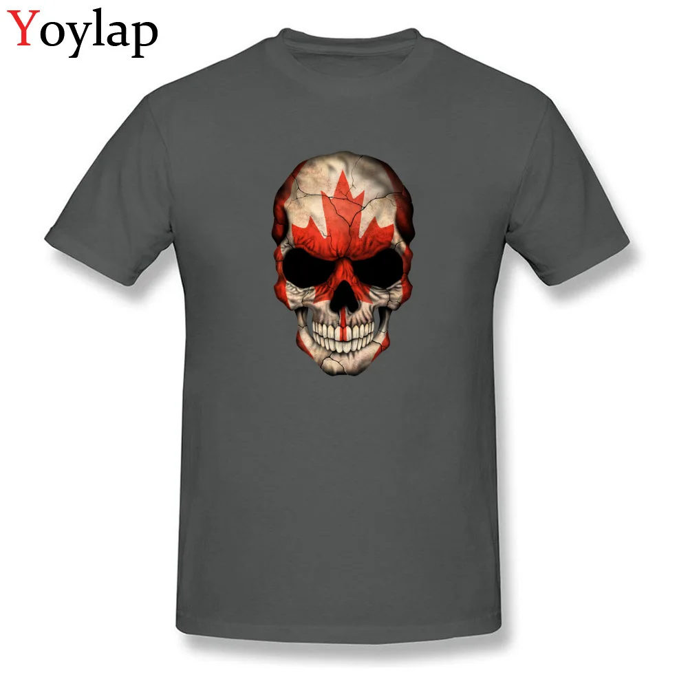 Canadian Flag Skull_carbon