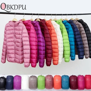 Women Short Warm Thin Winter Coat Mom's Plus Size Hooded Casual Down jacket Slim Warm Ultra-light Outwear 10 colors Streetwear
Women Short Warm Thin Winter Coat Mom's Plus Size Hooded Casual Down jacket Slim Warm Ultra-light Outwear 10 colors Streetwear