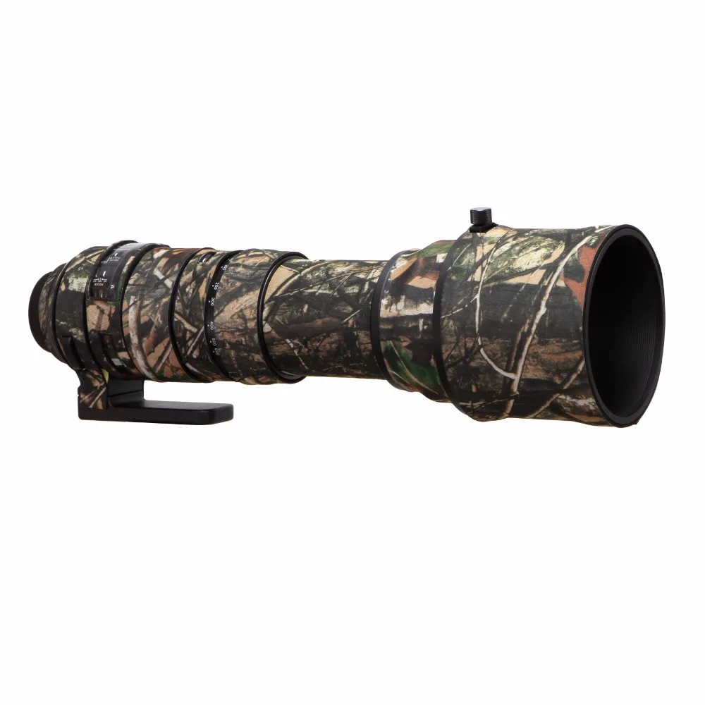 Camera Lens Coat Camouflage Lens Protective Case Guns Clothing For Sigma 150-600mm Sport Version Rubber Camo Cover Lens (3)