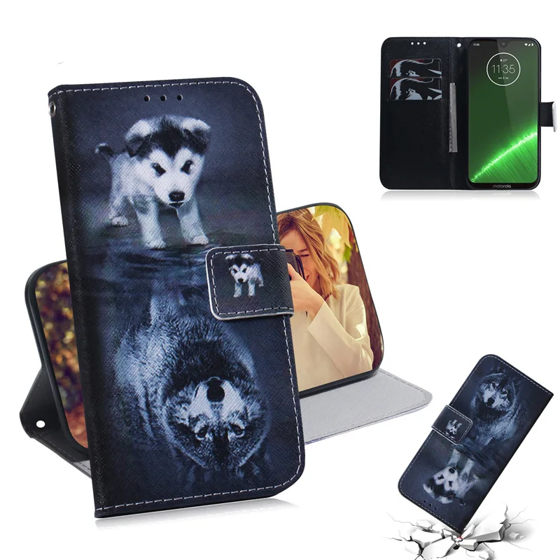 2019 Flip Wallet Case For Moto G7 Power Case G7 Play Painted PU Leather Cover For Motorola G7 Plus Case TPU Mobile Phone Bag
2019 Flip Wallet Case For Moto G7 Power Case G7 Play Painted PU Leather Cover For Motorola G7 Plus Case TPU Mobile Phone Bag