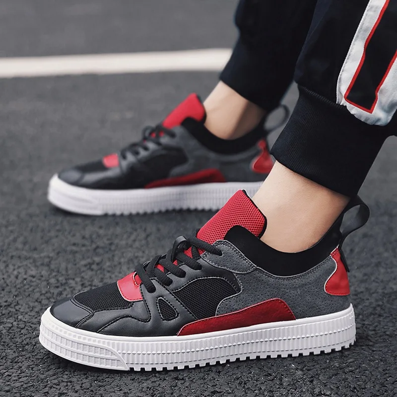 Autumn Fashion Men Shoes 2018 Mixed Colors Skateboard Shoes Breathable White Men Sneakers Height Increasing Chaussure Homme
Autumn Fashion Men Shoes 2018 Mixed Colors Skateboard Shoes Breathable White Men Sneakers Height Increasing Chaussure Homme