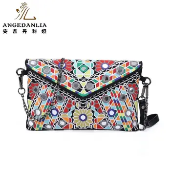 women handbag bohemian style boho flower envelope shoulder bag lady's vintage ethnic embroidery hippie chain cross body bag
women handbag bohemian style boho flower envelope shoulder bag lady's vintage ethnic embroidery hippie chain cross body bag