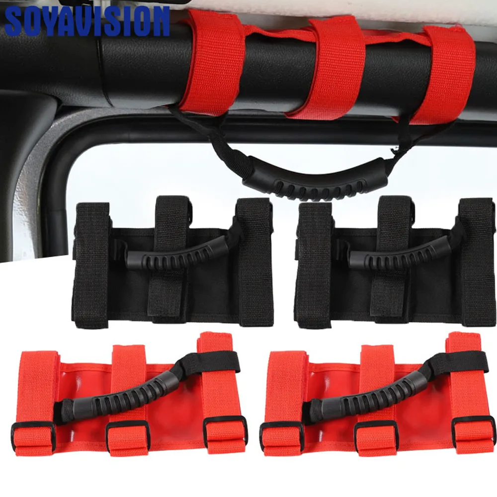 1/2/4Pcs Roll Bar Grab Handles For Jeep Wrangler Accessorise YJ TJ JK 4x4WD Roll Bar Mount Side Grab Handle Handles Kit
1/2/4Pcs Roll Bar Grab Handles For Jeep Wrangler Accessorise YJ TJ JK 4x4WD Roll Bar Mount Side Grab Handle Handles Kit