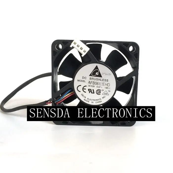 for delta AFB0612EHD 6020 6cm 12V 0.47A double ball bearing PWM fan speed control speed for 60*60*20mm
for delta AFB0612EHD 6020 6cm 12V 0.47A double ball bearing PWM fan speed control speed for 60*60*20mm