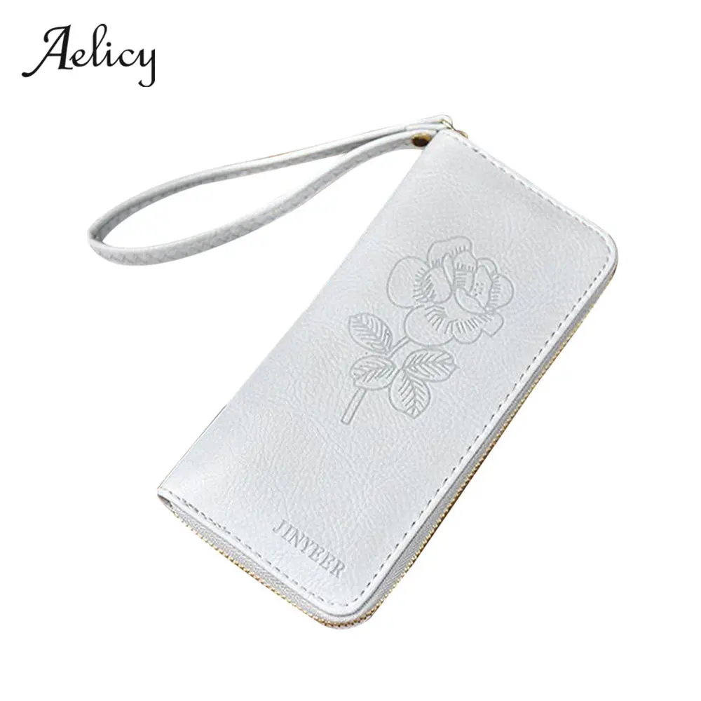 Aelicy Women's Leather Handbag Zipper Bag Female Famous Brand Card Holders Billetera Mujer Portemonnee Solid Color 0920
Aelicy Women's Leather Handbag Zipper Bag Female Famous Brand Card Holders Billetera Mujer Portemonnee Solid Color 0920