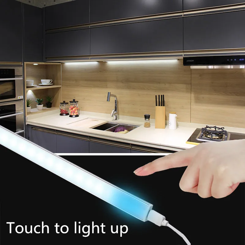 5W Touch Switch Wardrobe Closet Showcase Bookshelf White USB Night Light LED Touch Sensor Kitchen Cabinet Light Lamp DC 5V
5W Touch Switch Wardrobe Closet Showcase Bookshelf White USB Night Light LED Touch Sensor Kitchen Cabinet Light Lamp DC 5V