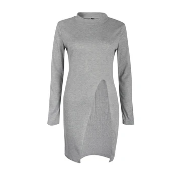 Autumn Fashion Women Long Sleeve Tops Knitted Sweaters Pullovers Female High Split Hem Casual Knitwear Solid O-Neck Pullover O49
Autumn Fashion Women Long Sleeve Tops Knitted Sweaters Pullovers Female High Split Hem Casual Knitwear Solid O-Neck Pullover O49