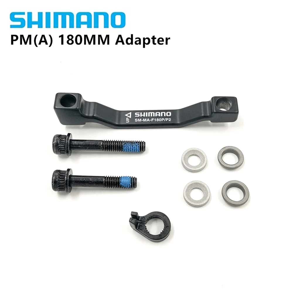 Shimano SM MA F180P/P2 Post Mount Disc Brake Adapter (Front) (180mm) (P/P) 7 in Disc brake rotor PM A pillar Brake Disc
Shimano SM MA F180P/P2 Post Mount Disc Brake Adapter (Front) (180mm) (P/P) 7 in Disc brake rotor PM A pillar Brake Disc