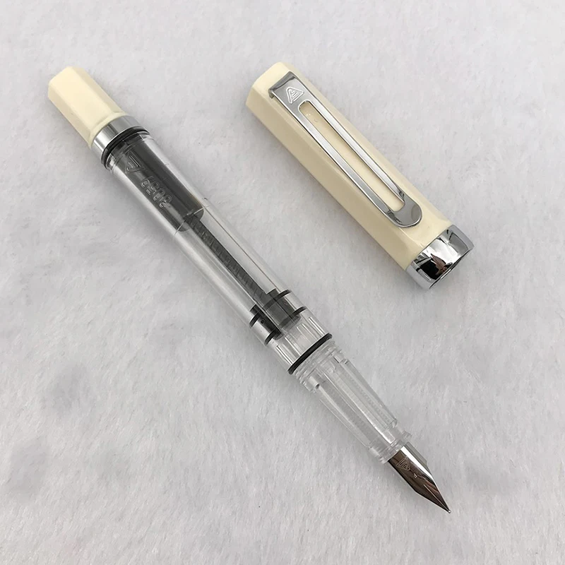 Lanbitou Transparent Fountain Pen Plastic F/EF/Hooded Nib Piston Filler Ink Pens for Writing School Office Supplies Stationery
Lanbitou Transparent Fountain Pen Plastic F/EF/Hooded Nib Piston Filler Ink Pens for Writing School Office Supplies Stationery