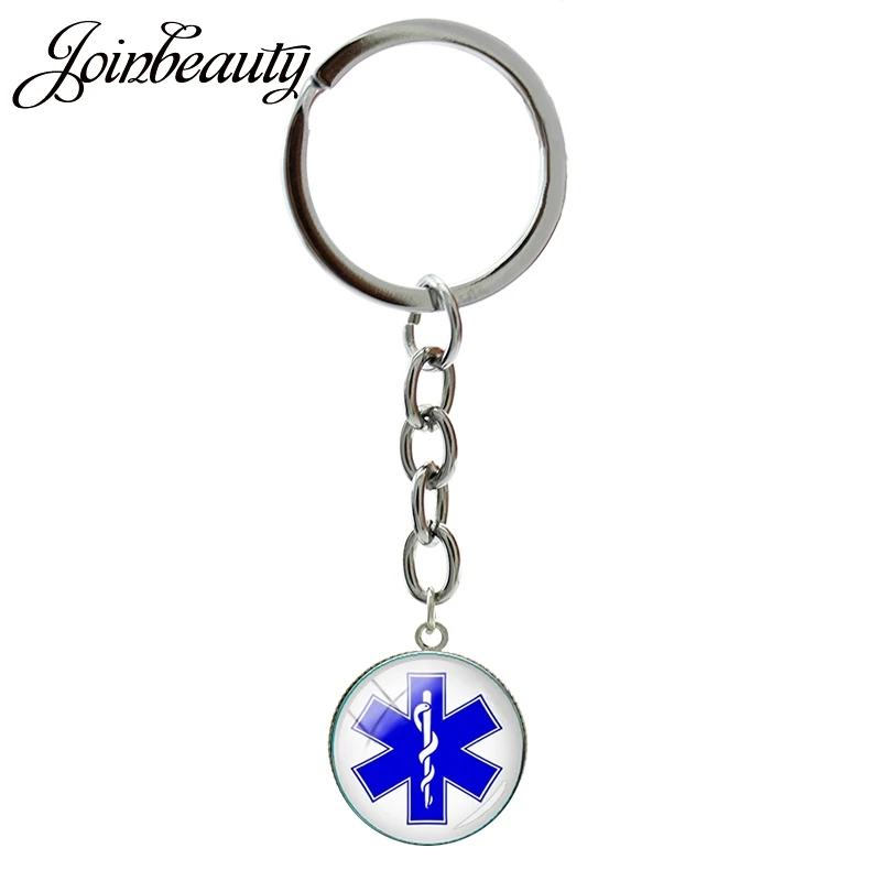 JOINBEAUTY Star of Life Charming Blue Life Star Key chain Diabetic Medical Alert Dentist Doctor Keychain Men Women Jewelry B1330
JOINBEAUTY Star of Life Charming Blue Life Star Key chain Diabetic Medical Alert Dentist Doctor Keychain Men Women Jewelry B1330