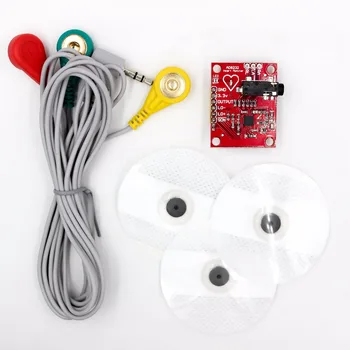 Ecg module AD8232 ecg measurement pulse heart ecg monitoring sensor module kit electronic diy kit
Ecg module AD8232 ecg measurement pulse heart ecg monitoring sensor module kit electronic diy kit