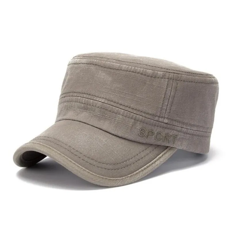 Seioum Classic Unisex Men Women Military Hats Flat Top Cap Visor Hat Summer Autumn Spring Quality Embroidery
Seioum Classic Unisex Men Women Military Hats Flat Top Cap Visor Hat Summer Autumn Spring Quality Embroidery