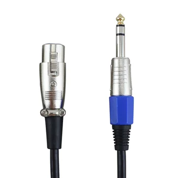 

1/2/3/5/10m Microphone Wire Cord XLR Female To Jack 6.35/6.5mm Male Plug Audio Lead Microphones Cable GY88