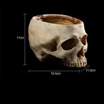 Creative Skull Ashtray Home Decoration Accessories Living Room Home Decorations Halloween Gift M570