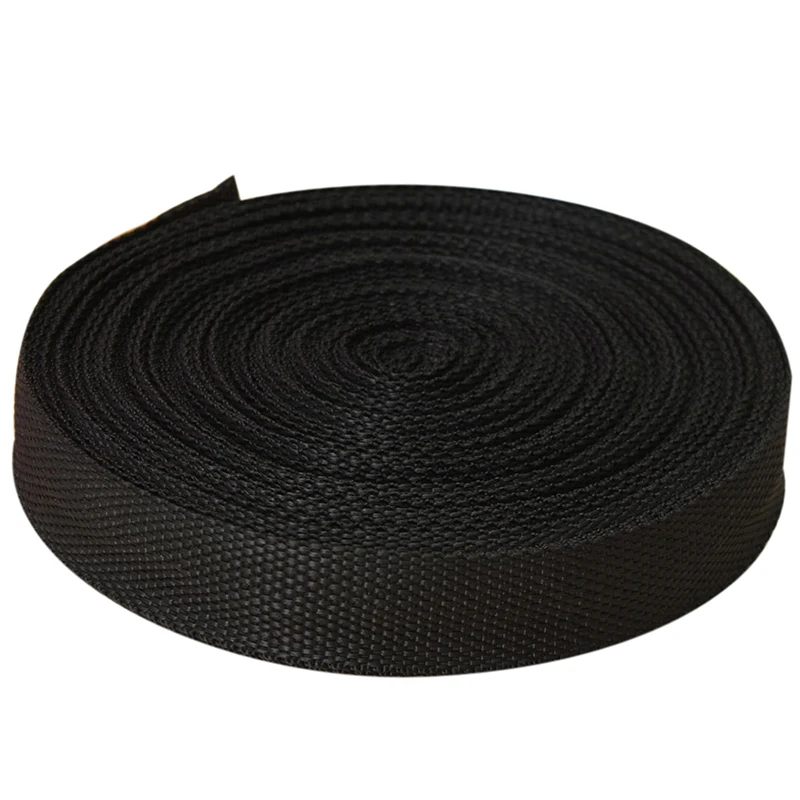 25mmx20m Roll Nylon Tape Strap For Webbing Bag Strapping Belt Making DIY Craft - Black
25mmx20m Roll Nylon Tape Strap For Webbing Bag Strapping Belt Making DIY Craft - Black