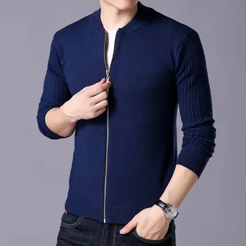 Men's Sweater Male Jacket Solid Color Sweaters Knitwear Warm Sweatercoat Cardigans Men Clothing Casual Knitwear
Men's Sweater Male Jacket Solid Color Sweaters Knitwear Warm Sweatercoat Cardigans Men Clothing Casual Knitwear