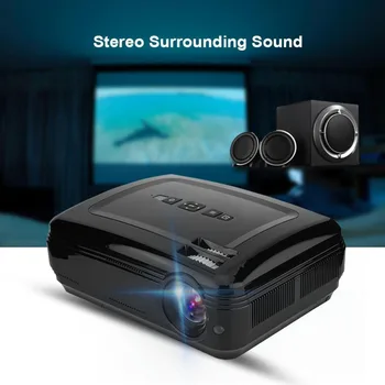 1080P Home Theater Projector 3000:1 Stereo Surrounding Sound 16.7K HD Projector for UK Plug
1080P Home Theater Projector 3000:1 Stereo Surrounding Sound 16.7K HD Projector for UK Plug