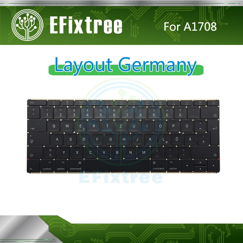 Full Original New A1708 Keyboard Germany German EMC 3164 EMC 2974 For Macbook Pro Retina 13" A1708 Layout 2016 2017
Full Original New A1708 Keyboard Germany German EMC 3164 EMC 2974 For Macbook Pro Retina 13" A1708 Layout 2016 2017
