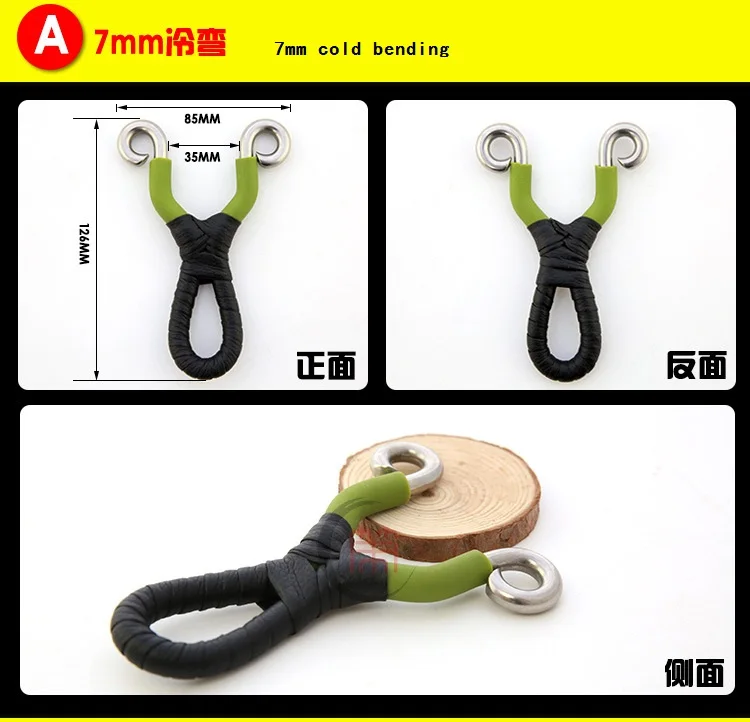 3 Sizes Cold Bending workmanship Stainless Steel Metal Slingshot Catapult Outdoor Hunting Accessories with powerful rubber band
3 Sizes Cold Bending workmanship Stainless Steel Metal Slingshot Catapult Outdoor Hunting Accessories with powerful rubber band