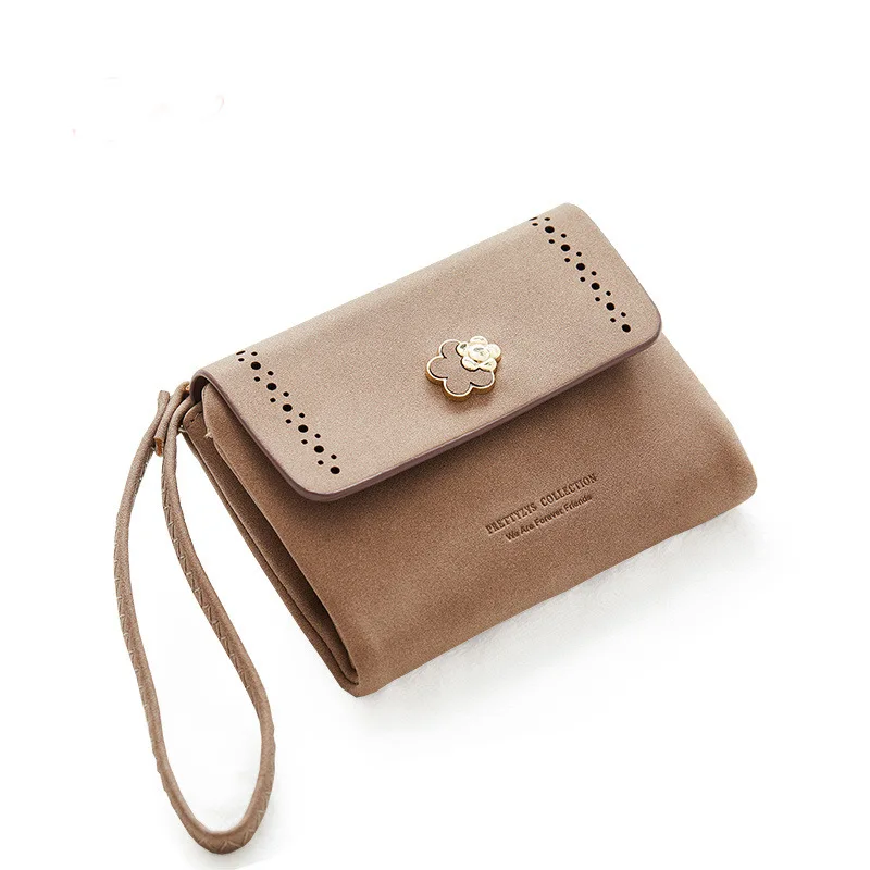 Women's Wallet Female Short Paragraph Three Fold Korean Version of The Wild Multi-function Student Coin Purse Leather Wallet
Women's Wallet Female Short Paragraph Three Fold Korean Version of The Wild Multi-function Student Coin Purse Leather Wallet