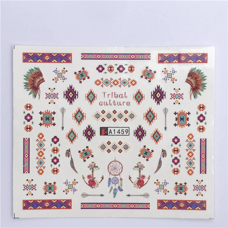 Nail Sticker Water Decals Dreamcatcher Anchor Nails Slider Art design Decoration accessoires Manicure lacquer Foils Adhesive
Nail Sticker Water Decals Dreamcatcher Anchor Nails Slider Art design Decoration accessoires Manicure lacquer Foils Adhesive