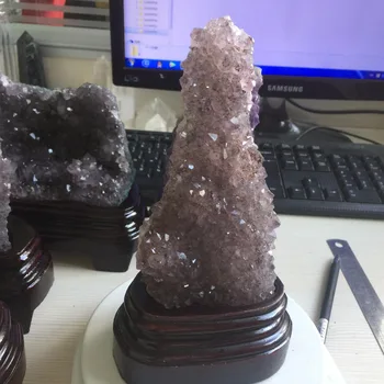 A16(605g) Purply Amethyst Crystal Cluster Specimen Healing Minerals Stone Hot Sale feng shui products for Home Decor Ornaments
A16(605g) Purply Amethyst Crystal Cluster Specimen Healing Minerals Stone Hot Sale feng shui products for Home Decor Ornaments