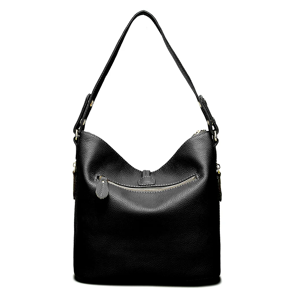 Zency Новая модная женская сумка через плечо с металлической кисточкой 100%