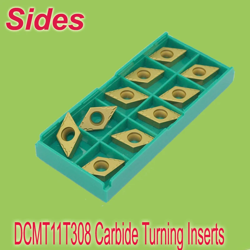 Free Shipping 10 x DCMT11T308 Indexable Carbide Turning Inserts Cutter for Lathe Holder SDJCR/SDQCR/SDNCN
Free Shipping 10 x DCMT11T308 Indexable Carbide Turning Inserts Cutter for Lathe Holder SDJCR/SDQCR/SDNCN