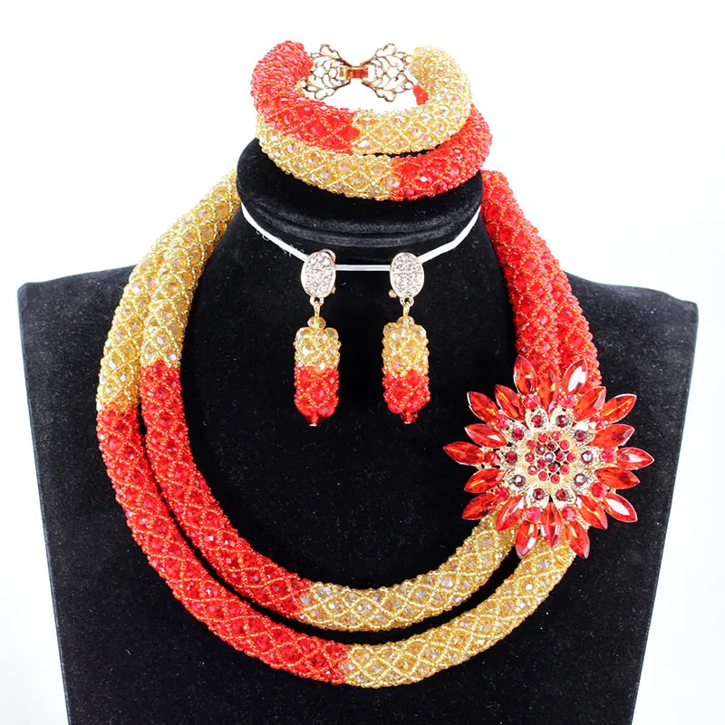 2019 New Fashion Nigerian Wedding African Beads Jewelry Set Party Big Crystal Beads Brial Jewelry Set Free Shipping ANJ607
2019 New Fashion Nigerian Wedding African Beads Jewelry Set Party Big Crystal Beads Brial Jewelry Set Free Shipping ANJ607
