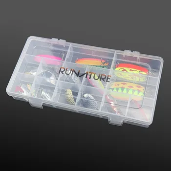 RUNATURE Fishing Spoon Lure Set Hard Bait Crankbait Spinner Jigging Lure 20pcs with Fishing Tackle Box Metal Spoon Lure
RUNATURE Fishing Spoon Lure Set Hard Bait Crankbait Spinner Jigging Lure 20pcs with Fishing Tackle Box Metal Spoon Lure