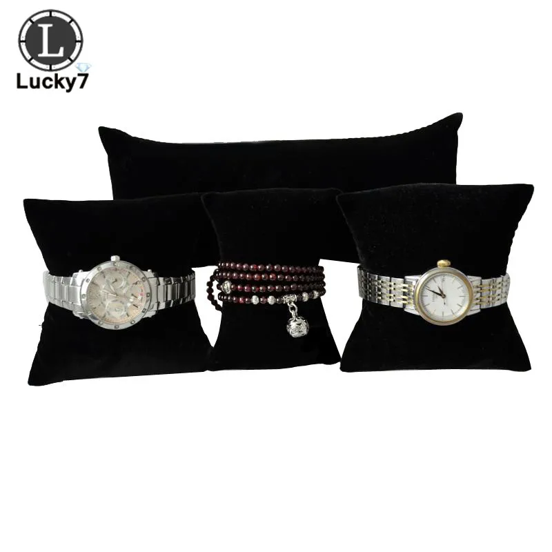 Black Velvet Watch Pillow Display Stand Jewelry Storage Holder Organizer Bracelet Display Rack Pillow For Jewelry Display Stand
Black Velvet Watch Pillow Display Stand Jewelry Storage Holder Organizer Bracelet Display Rack Pillow For Jewelry Display Stand