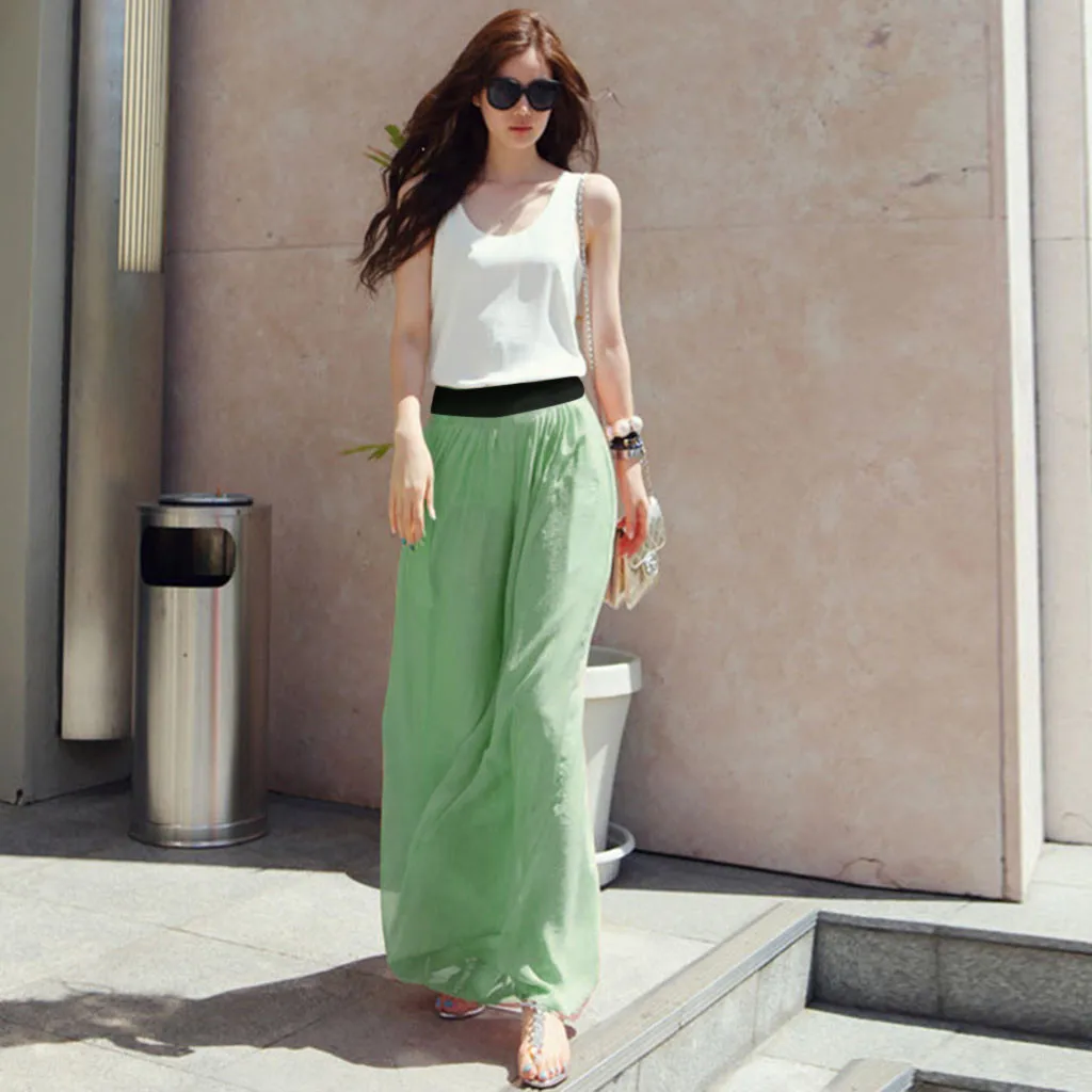 Summer Skirts Womens Pleated Skirt Women Casual Solid Stretch High Waist Skirt Plain Flared Pleated Long Skirt jupe femme
Summer Skirts Womens Pleated Skirt Women Casual Solid Stretch High Waist Skirt Plain Flared Pleated Long Skirt jupe femme