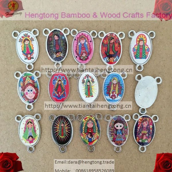 free ship 90pcs/PACK 3 hole baby Virgin of Guadalupe pendant,GUADALUPITA rosary part ,rosary centerpieces
free ship 90pcs/PACK 3 hole baby Virgin of Guadalupe pendant,GUADALUPITA rosary part ,rosary centerpieces