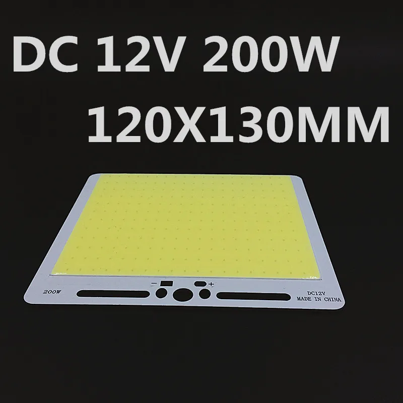 NEW DC 12V 200W 228led chip COB panel light L120X130MM LED TUBE car light source
NEW DC 12V 200W 228led chip COB panel light L120X130MM LED TUBE car light source
