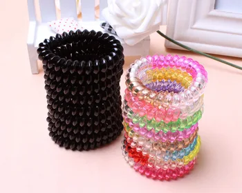 (10pcs) High Quality Hair Scrunchie Transparent Telephone Wire Elastic Hairbands for Children in Small Size 15 Colors available
(10pcs) High Quality Hair Scrunchie Transparent Telephone Wire Elastic Hairbands for Children in Small Size 15 Colors available