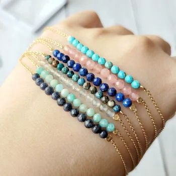 Lii Ji Multi Natural Stone Bracelets 925 Silver Elegant Chain Link Bracelet Delicate Jewelry for Women Girl friend Gift
Lii Ji Multi Natural Stone Bracelets 925 Silver Elegant Chain Link Bracelet Delicate Jewelry for Women Girl friend Gift