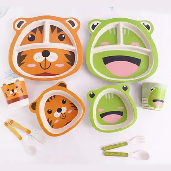 1* Cute Baby Bear Cartoon Bamboo Fiber Children Split Case Anti-fall Dinner Plate Suit Lovely Gift for Children Dinnerware Sets
1* Cute Baby Bear Cartoon Bamboo Fiber Children Split Case Anti-fall Dinner Plate Suit Lovely Gift for Children Dinnerware Sets