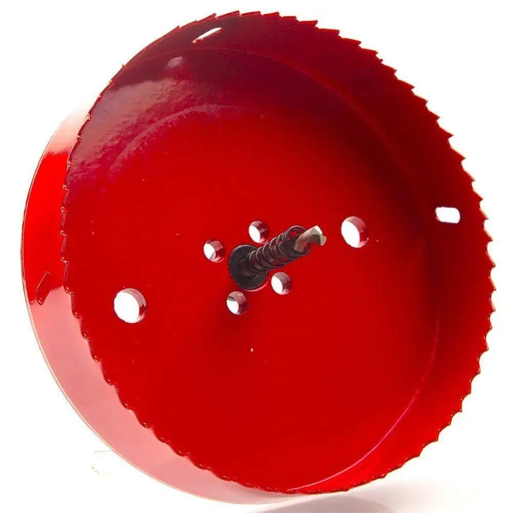150 mm Hole Saw Blade for Cornhole Boards Rapid Core Eject Hole Saw Corn Hole Drilling Cutter & Hex Shank Drill Bit
150 mm Hole Saw Blade for Cornhole Boards Rapid Core Eject Hole Saw Corn Hole Drilling Cutter & Hex Shank Drill Bit