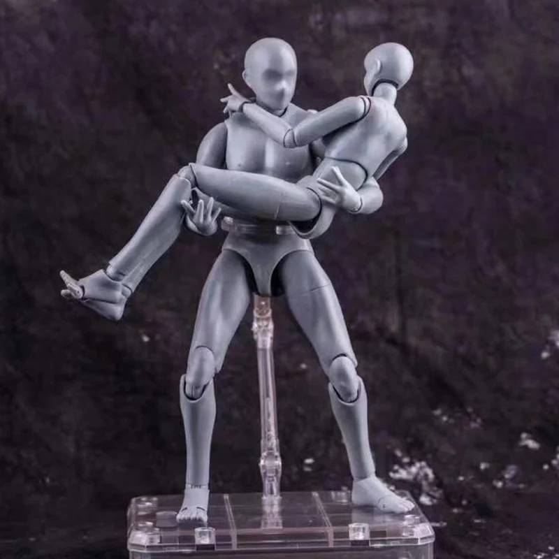 28cm1/6 SHE Movable body Male Female joint Action Figure Toys Gray Deluxe Edition painting Anime model doll Mannequin Art Sketch
28cm1/6 SHE Movable body Male Female joint Action Figure Toys Gray Deluxe Edition painting Anime model doll Mannequin Art Sketch