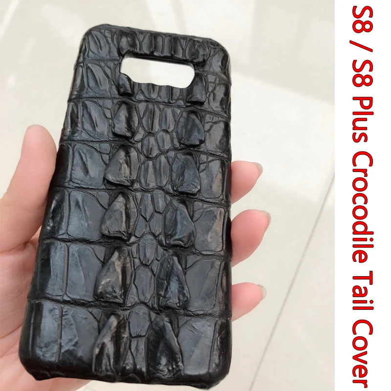 In Stock ! Natural Crocodile Tail Skin Cover for Samsung Galaxy S8 Genuine Leather Phone Case For Samsung S8 Plus
In Stock ! Natural Crocodile Tail Skin Cover for Samsung Galaxy S8 Genuine Leather Phone Case For Samsung S8 Plus