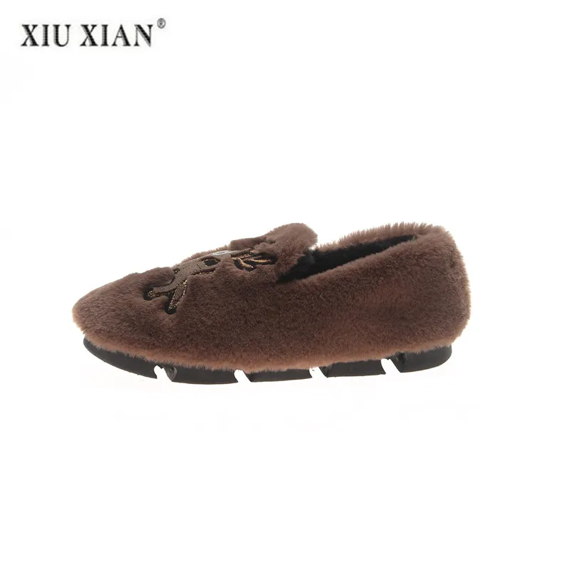 Luxury Shoes Women Designers Women Loafers Shoes For Woman Round Toe Winter Autumn Casual Basic Flock Fashion Comfortable
Luxury Shoes Women Designers Women Loafers Shoes For Woman Round Toe Winter Autumn Casual Basic Flock Fashion Comfortable