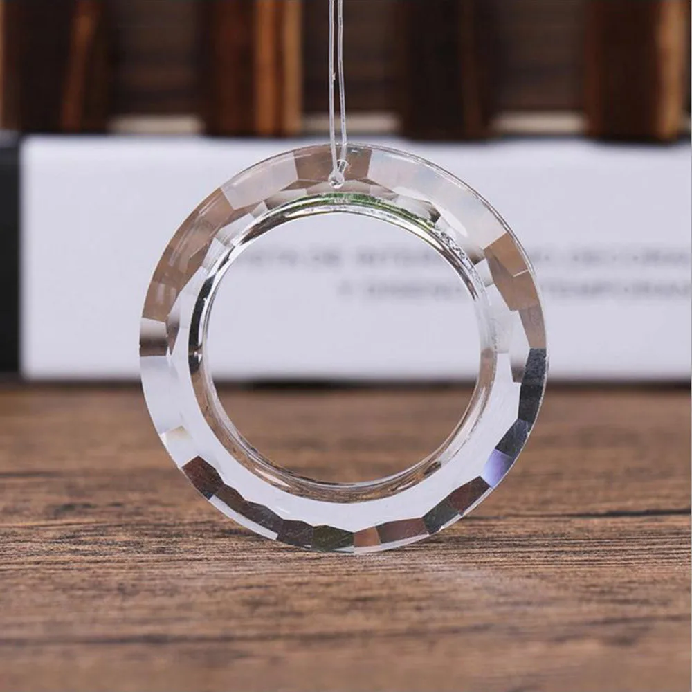 Handing Ring Chandelier Glass Crystals Lamp Prisms Parts Drops Pendant 50mm New High Quality Fashion Ring Clear Color
Handing Ring Chandelier Glass Crystals Lamp Prisms Parts Drops Pendant 50mm New High Quality Fashion Ring Clear Color