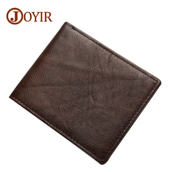 JOYIR Genuine Leather Men Wallets Vintage Small Wallet Purse Driver License Holder Short Coin Purse Card Holder Carteira Bag New
JOYIR Genuine Leather Men Wallets Vintage Small Wallet Purse Driver License Holder Short Coin Purse Card Holder Carteira Bag New