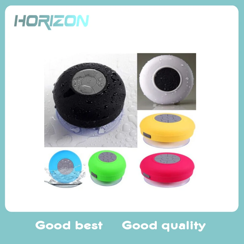 BTS-06 Waterproof Mini Bluetooth speaker portable Subwoofer Shower soundbar music bluetooth audio receiver call Wireless | Электроника