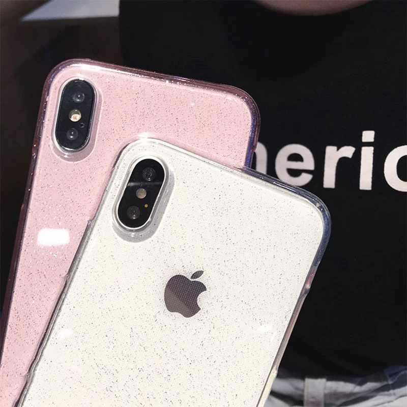 Fashion Flash Powder TPU transparent Phone Case For iPhone11 11PRO X XS XR XS Max 6 6S 7 8 Plus Clear Bling Glitter Back Cover
Fashion Flash Powder TPU transparent Phone Case For iPhone11 11PRO X XS XR XS Max 6 6S 7 8 Plus Clear Bling Glitter Back Cover