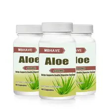 BEST DEAL 2017 NEW total 3 bottles Aloe 400mg Supports Healing Free shipping