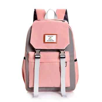 Women Backpack 2019 Fashion Large-capacity School Backpack Women Travel Hiking Color Block Backpack K429
Women Backpack 2019 Fashion Large-capacity School Backpack Women Travel Hiking Color Block Backpack K429