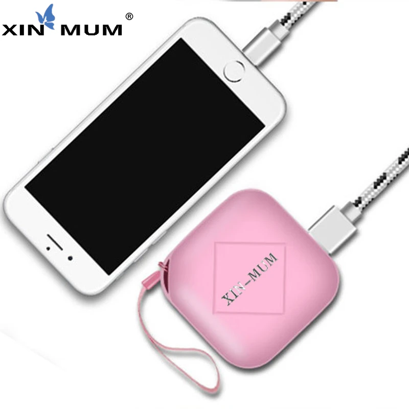 XIN-MUM Protable Charger Mini Power Bank 10000/6000/4500 mAh Mobile Phone Power Quick Fast Charge Cute External Battery Pack
XIN-MUM Protable Charger Mini Power Bank 10000/6000/4500 mAh Mobile Phone Power Quick Fast Charge Cute External Battery Pack