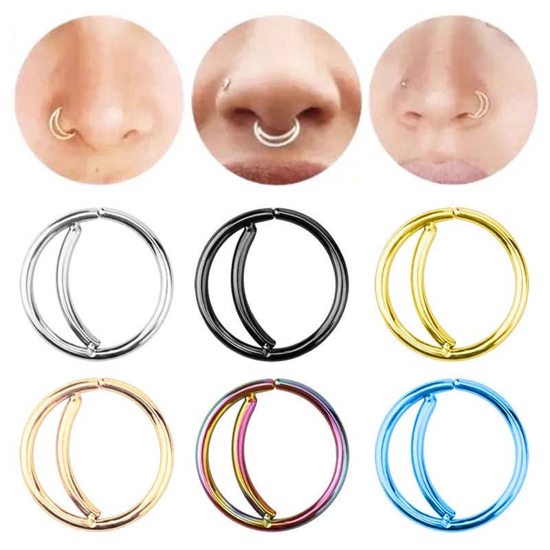 1Pc Surgical Steel 20g Nose Rings and Studs Nose Ring Hoop Women Neuspiercing Nose Earrings Piercing Nez Body Jewelry
1Pc Surgical Steel 20g Nose Rings and Studs Nose Ring Hoop Women Neuspiercing Nose Earrings Piercing Nez Body Jewelry
